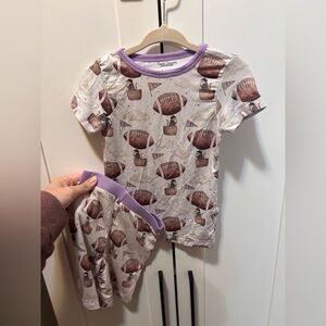 Purple and White Kids Pajamas